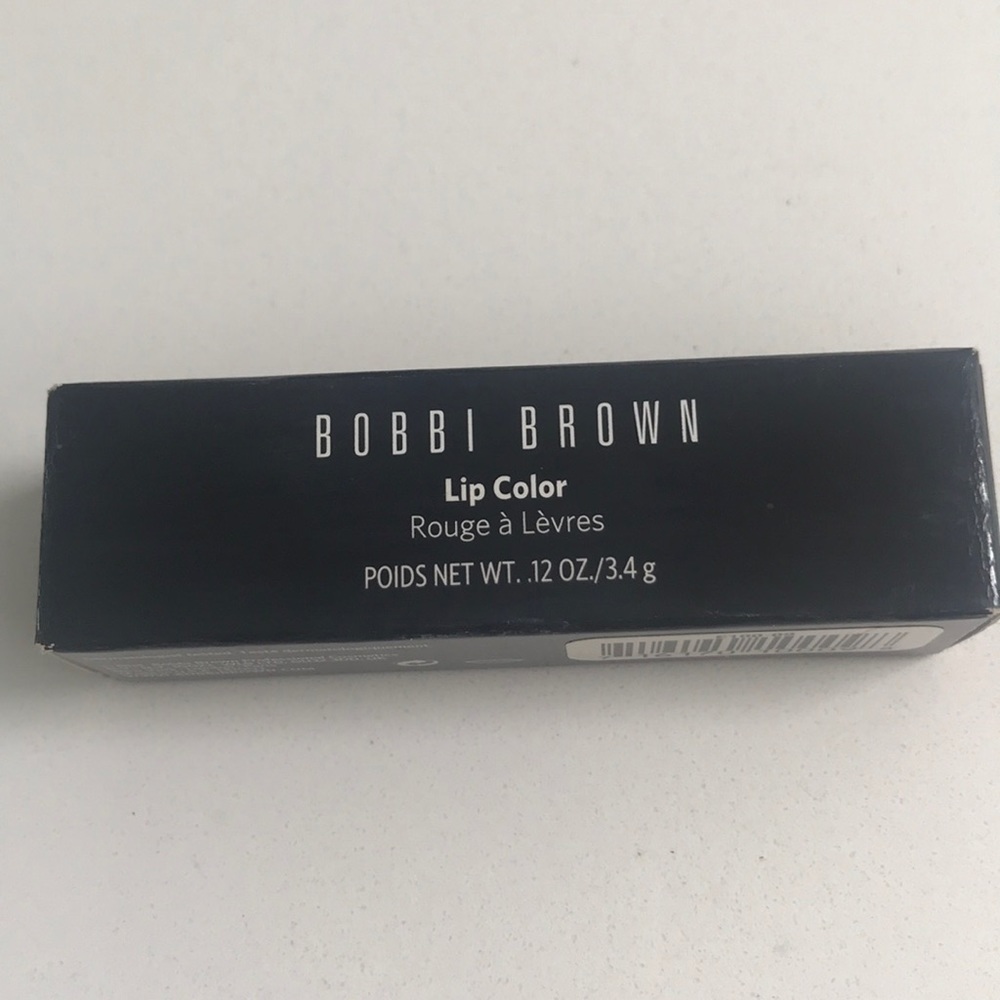 Bobbi brown lipstick burnt red